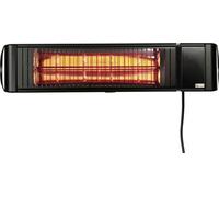 Vitramo radiateur infrarouge 2000W noir VC-EH2000S