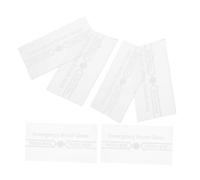 Vitre de Point D'appel Manuel en Verre, Lot de 6 Pièces | Remplacement pour Station D'urgence, Panneau de Rechange, Résistance à Chaleur et Température