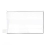 Vitre Panadero Castilla - Verre Rectangle pour poêle à Bois - 372 x 235 mm (L1 x H1) - 4 mm