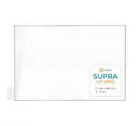 Vitre Supra HF 6995 - Verre Rectangle pour poêle à Bois - 564 x 380 mm (L1 x H1) - 3 mm