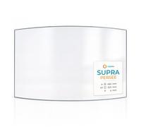 Vitre Supra PERSEE - Verre Courbe pour poêle à Bois - 484 x 320 mm (A x H) - 4 mm