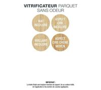 Vitrificateur pour parquet - aspect cire chêne moyen 2,5 litres Mauler