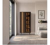 Vitrine 2 portes - Amaro - 94 cm - Chêne