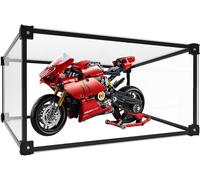 Vitrine acrylique transparente, dimensions 40x20x25 cm. Empilable. Convient pour les modèles 10252 et 42170. Étanches. Montage facile avec porte. Idéale pour les jouets, figurines, modèles de voitures