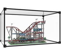 Vitrine acrylique transparente, dimensions 55x30x40 cm. Empilable. Convient pour les modèles 11538 et 71391. Étanches. Montage facile avec porte. Idéale pour les jouets, figurines, modèles de voitures