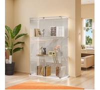 Vitrine - ADWOLT - ADWOLT - 78.5x35x123.3 cm - 2 portes - Éclairage LED