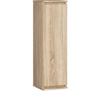 Vitrine armoire AKORD W30 Chêne Sonoma 30 cm 1 porte façade Chêne Sonoma 3 étagères 30x30x99 cm