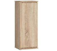 Vitrine armoire AKORD W40 Chêne Sonoma 40 cm 1 porte façade Chêne Sonoma 3 étagères 40x30x99 cm