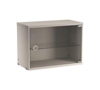 Vitrine avec porte battante en verre String système 58x30cm WxHxD 58x42x30cm