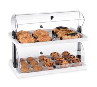 Vitrine Buffet Double L 40 à 50,5 cm - Pujadas - l400- L400- P245- h320- Plastique