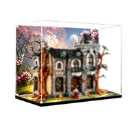 Vitrine compatible avec les ensembles Le-go 11383 The Mayor's Manor (A) | Boîte de rangement anti-poussière compatible avec Le-go 11383 The Mayor's Manor (boîte uniquement)