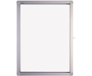 Vitrine d'affichage ECO pour 6 x A4, surface métal