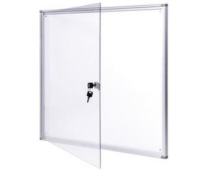 Vitrine d'affichage extraslim, 2 x A4, aluminium