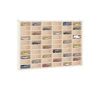 vidaXL Vitrine de Collection en Bois avec 60 Compartiments 60 x 4,5 x 40,5 cm