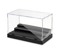 Vitrine de Présentation AcryliqueTransparent avec 3 Niveaux | pour Protéger et Exposer Vos Mini Figurines, Blocs de Construction, Figurines d'Action et Collections - Boîte Anti-Poussière