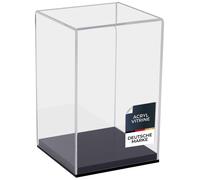 Vitrine en acrylique 46811 pour voitures miniatures et figurines | 14 x 14 x 22 cm | Transparente