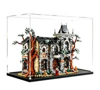 Vitrine en acrylique, convient pour modèle Le-go 11383 Manor (2 mm) | Boîte de rangement transparente anti-poussière - Design personnalisé de qualité supérieure - Compatible avec le modèle 11383