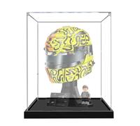 Vitrine en acrylique pour casque Lego 43017/43023, modèle de construction, boîte de présentation anti-poussière de 3 mm, vitrine compatible avec casque Lego 43017/43023 (modèle non inclus) (43023 2 mm
