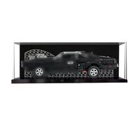 Vitrine en acrylique pour Lego 42231 - Modèle de construction de voiture de course - 3 mm - Étanche à la poussière - Compatible avec Lego 42231 (modèle non inclus) (fond A)