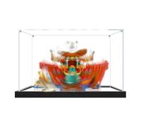 Vitrine en Acrylique pour Lego 75640 The Baratie Floating Restaurant Modèle - Boîte de Rangement Transparente et Anti-poussière (modèle Non Inclus) (mirror-3mm)