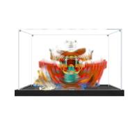 Vitrine en Acrylique pour Lego 75640 The Baratie Floating Restaurant Modèle - Boîte de Rangement Transparente et Anti-poussière (modèle Non Inclus) (basic-3mm)