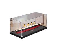 Vitrine en acrylique pour modèle Lego 10294 Titanic - Anti-poussière - En acrylique transparent - Boîte de rangement (modèle non inclus) (2 mm)