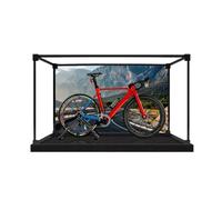 Vitrine en acrylique spécialement conçue pour Lego 11380 Kit de construction de vélo de route, boîte transparente anti-poussière - Seule vitrine, boîte de présentation compatible avec Lego 11380