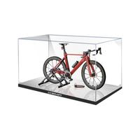 Vitrine en acrylique spécialement conçue pour Lego 11380 Kit de construction de vélo de route, boîte anti-poussière - Seule vitrine, boîte de présentation compatible avec Lego 11380 (miroir de 3 mm)
