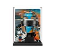 Vitrine en acrylique spécialement conçue pour les casques d'équipe Lego 43017 43023 - Boîte anti-poussière - Uniquement compatible avec Lego 43017 43023 (43017 Base A)