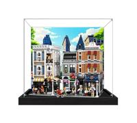 Vitrine en acrylique spécialement fabriquée pour Lego 10255 City Centre Square Building Set de construction - Boîte anti-poussière - Seule vitrine compatible avec Lego 10255 (spray arrière A)