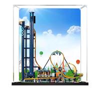 Vitrine en acrylique spécialement fabriquée pour Lego 10303 - Kit de construction de montagnes russes - Boîte anti-poussière - Seulement vitrine, boîte de présentation compatible avec Lego 10303