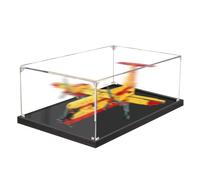 Vitrine en acrylique spécialement fabriquée pour Lego 42152 - Kit de construction d'avions de lutte contre les incendies - Boîte anti-poussière - Seulement vitrine compatible avec Lego 42152 (3 mm +
