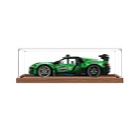 Vitrine en acrylique spécialement fabriquée pour Lego 42241 - Kit de construction de voiture de sport - Boîte anti-poussière - Seulement vitrine, boîte de présentation compatible avec Lego 42241 (3 mm