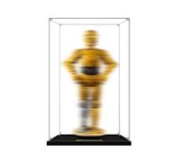 Vitrine en acrylique spécialement fabriquée pour Lego 75398 Robot Building Set - Boîte transparente anti-poussière - Seule vitrine compatible avec Lego 75398 (base 3 mm 1)