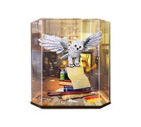 Vitrine en acrylique transparent pour Lego 76391 modèle hibou résistant à la poussière (49,8 x 49,9 x 49,8 cm (vitrine uniquement) (modèle de pulvérisation arrière hexagonal)