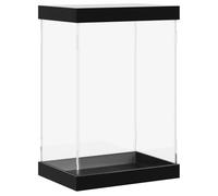 vidaXL Boîte d'affichage en acrylique transparente 17x12x25 cm pour bijoux