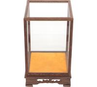 Vitrine en Bois et Verre pour Maquettes D'artisanat Café
