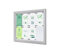 Vitrine Extérieure Verrouillable Slim 8 x A4