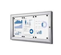 Vitrine Intérieure Verrouillable SCS 3x A4