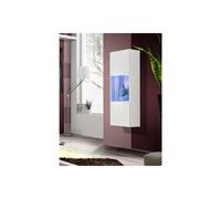 Vitrine LED Murale Design Fly A3 126cm Blanc