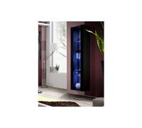 Vitrine LED Murale Design Fly C4 170cm Noir