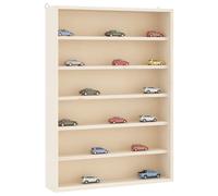 vidaXL Vitrine de Collection en Bois avec 6 étagères 40x8,5x55 cm