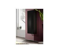 Vitrine Murale Design Fly A1 126cm Noir