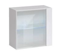Vitrine Murale LED Switch 60cm Blanc