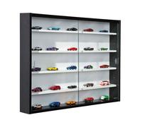 Vitrine Murale Miniatures ""Collection"" 80cm Noir
