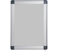 Vitrine Planorga d'Extérieur NF Porte Battante en Verre Trempé, Aluminium Anodisé, 4 Feuilles