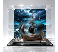 Vitrine premium pour lego 75646 Garp's Naval Battleship (fond B)