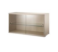 Vitrine String système WxHxD 78x42x30cm