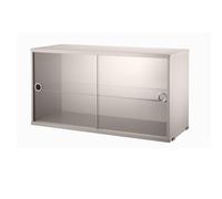 String Vitrine String Beige. 78x30 cm