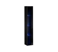 Vitrine - Switch WW 1 - 30 cm x 180 cm x 30 cm - Noir